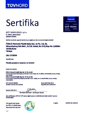 Etka-D IATF 16949 TR